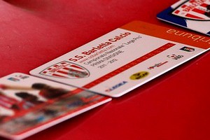 Abbonamenti Barletta Calcio su sedia rossa