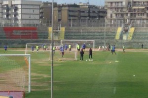 Barletta Calcio, allenamento del 24 marzo 2015
