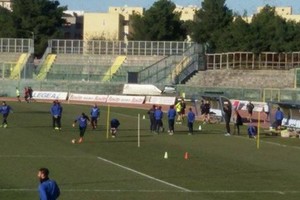 Barletta Calcio, allenamento del 7 gennaio