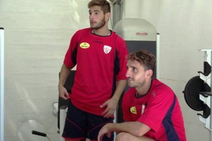 Allenamento del Barletta Calcio