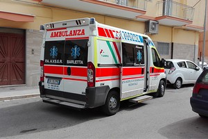 Incidente su via Sfregola. <span>Foto Francesca Piazzolla</span>