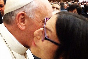 Angela Doronzo e il Papa