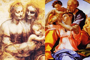 Leonardo e Michelangelo: due concetti di famiglia