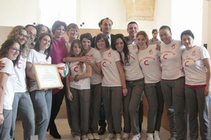 Premiazione ASD Volley Barletta in Provincia