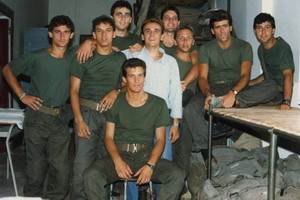 Roberto Baggio e Alberigo Evani al CAR Barletta