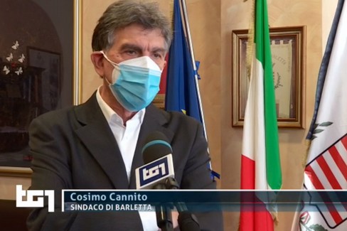 Cimitero di Barletta chiuso per emergenza Covid, il servizio del TG1