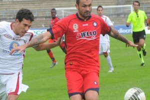 Raffaele Biancolino, attaccante del Barletta Calcio