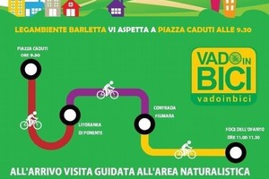 In bici all'Ofanto
