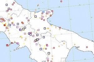 Carta sismica Puglia
