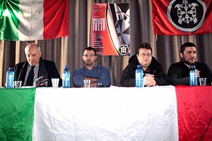 Casapound, presentazione Scianca