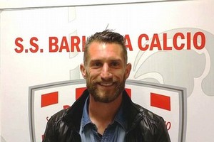 Roberto Cortellini, difensore del Barletta Calcio