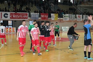 Calcio a 5, Cristian Barletta-Futsal Bisceglie 3-5. <span>Foto Luca Guerra</span>