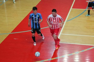Calcio a 5, Cristian Barletta-Futsal Bisceglie 3-5. <span>Foto Luca Guerra</span>