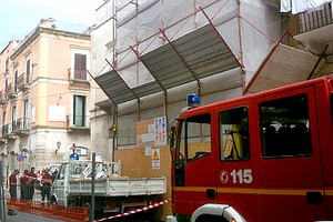 Incidente operaio via Firenze