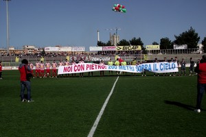 Calcio, il Barletta commemora Pietro Mennea