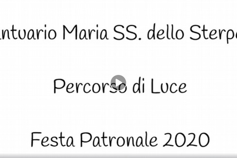 Festa patronale 2020, Santuario Madonna dello Sterpeto