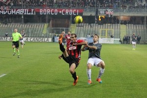 Calcio, Foggia-Barletta 0-1