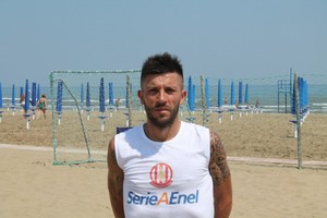 Gaetano Zingrillo, Barletta Beach Soccer. <span>Foto Luca Guerra</span>