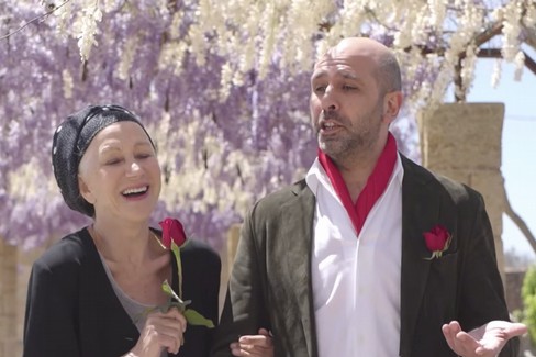 Il Coronavirus per Checco Zalone, ecco  "La Vacinada " con Helen Mirren