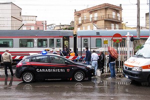 Treno Via Milano Carabinieri
