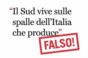 Il Sud vive sulle spalle dell'Italia che produce