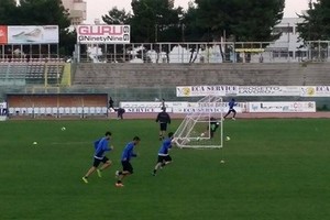 Allenamento Barletta Calcio del 3 novembre