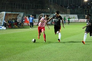 Calcio, Barletta-Benevento 0-1