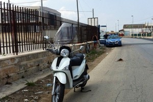 Incidente tra moto e bici sulla statale Trani-Barletta