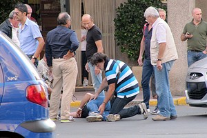 Uomo investito via Andria d'Aragona incidente stradale