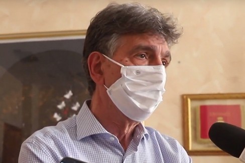 Le dichiarazioni del sindaco Cannito sul crollo di Via Curci