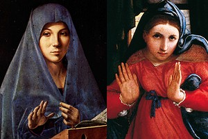 Lorenzo Lotto e Antonello da Messina: la bellezza mistica della Madonna