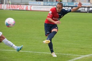 Andrea Giallombardo, difensore del Gubbio Calcio