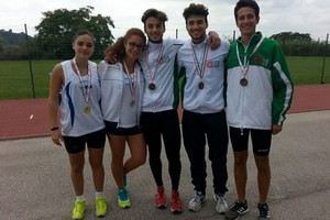 Asd Atletica 2010, medaglie vinte ai Cds