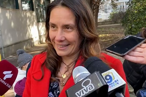 Il Ministro per le disabilità Alessandra Locatelli a Barletta