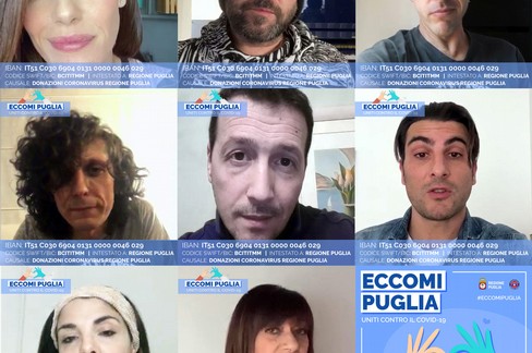 Eccomi Puglia: tutti uniti contro il Covid-19