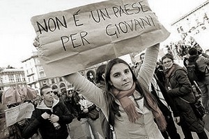 Non è un paese per giovani