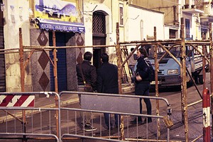 Piazza Divittorio, palazzina instabile