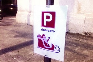 Parcheggio di Babbo Natale