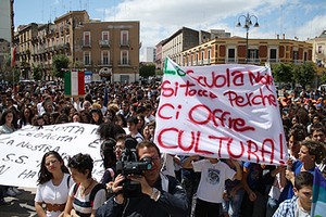 Piazza Aldo Moro Carovana Libera