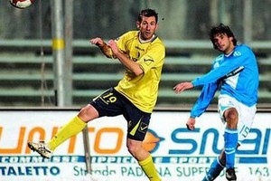 Roberto Cortellini, difensore del Barletta Calcio