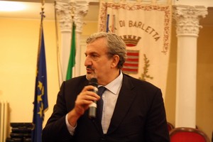 Michele Emiliano a Barletta