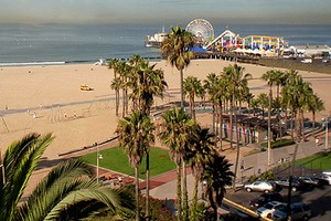 Santa Monica beach