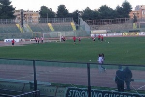 Barletta Calcio, allenamento 22 gennaio