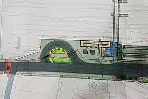 Progetto della stazione Bari Nord