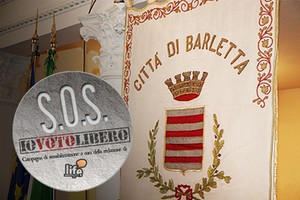 Il Comune di Barletta sostiene S.O.S. Io Voto Libero