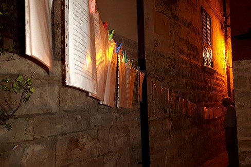 Torna a Barletta "La stradina dei Poeti "