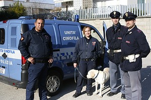 Unità cinofila della Polizia