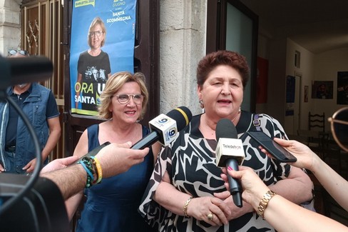 Teresa Bellanova a Barletta per Santa Scommegna