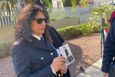 Scopertura delle stele in memoria di Giuseppe Marchitella, Savino Antonucci e Tommaso Capossele