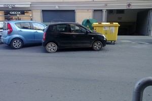 Parcheggio in via Pier delle Vigne